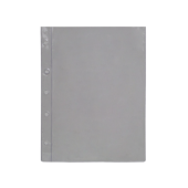 Файлы глянцевые А5 формата, без белой полоски в технической зоне, с толщиной 120 мик (плотные)